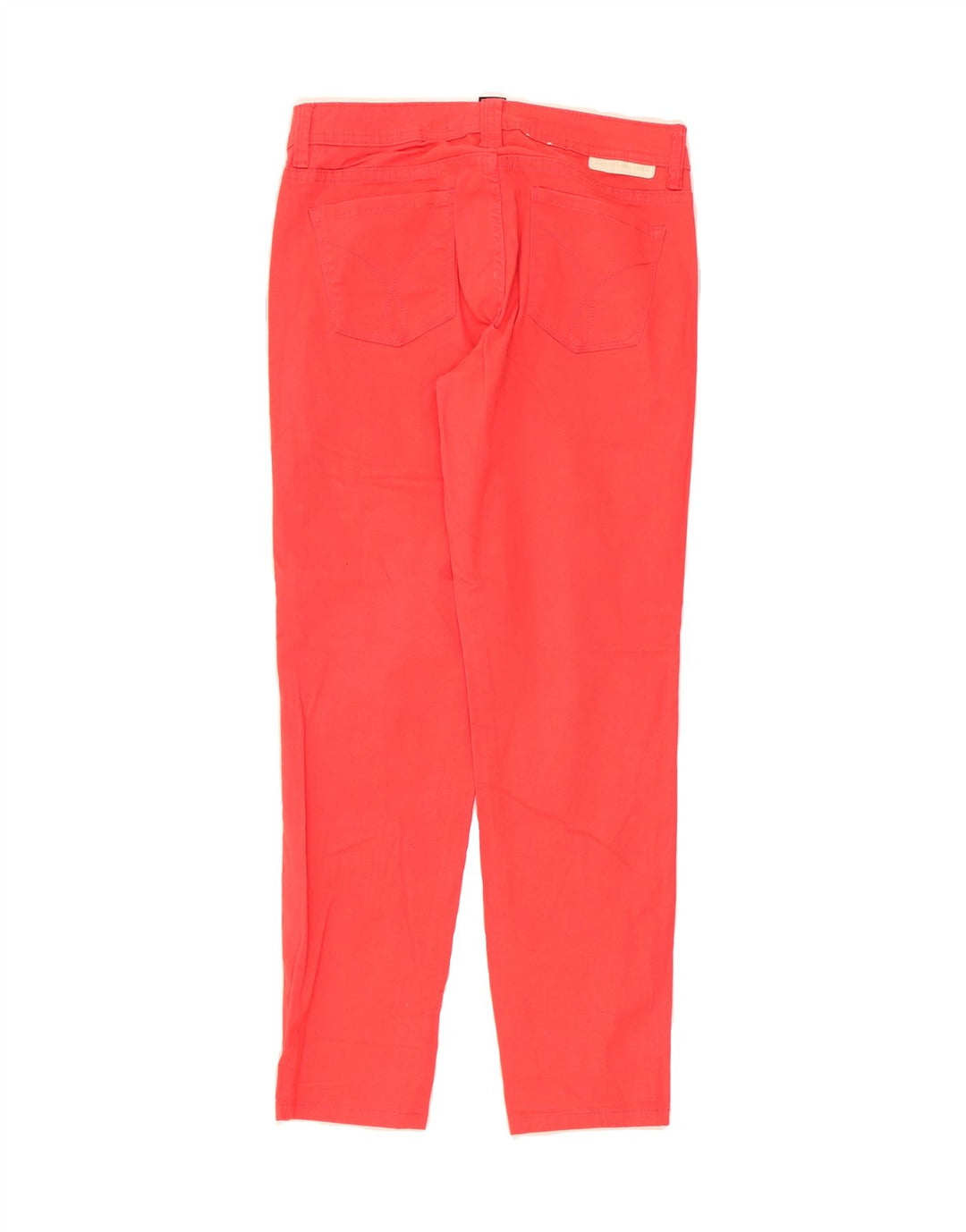 CALVIN KLEIN Womens Slim Jeans US 4 Small W28 L26 Red Cotton Vintage Calvin Klein and Second-Hand Calvin Klein from Messina Hembry 