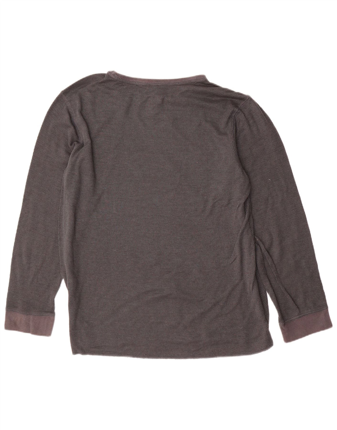 PUMA Mens Top Long Sleeve Large Grey Cotton