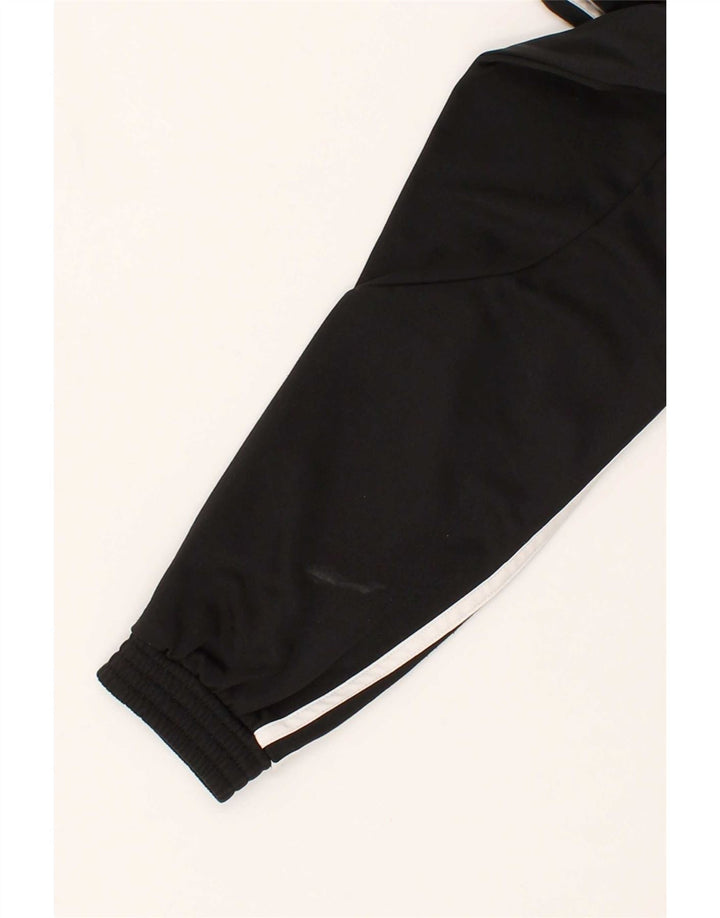 ADIDAS Mens Tracksuit Top Jacket UK 38/40 Medium Black Colourblock Vintage Adidas and Second-Hand Adidas from Messina Hembry 