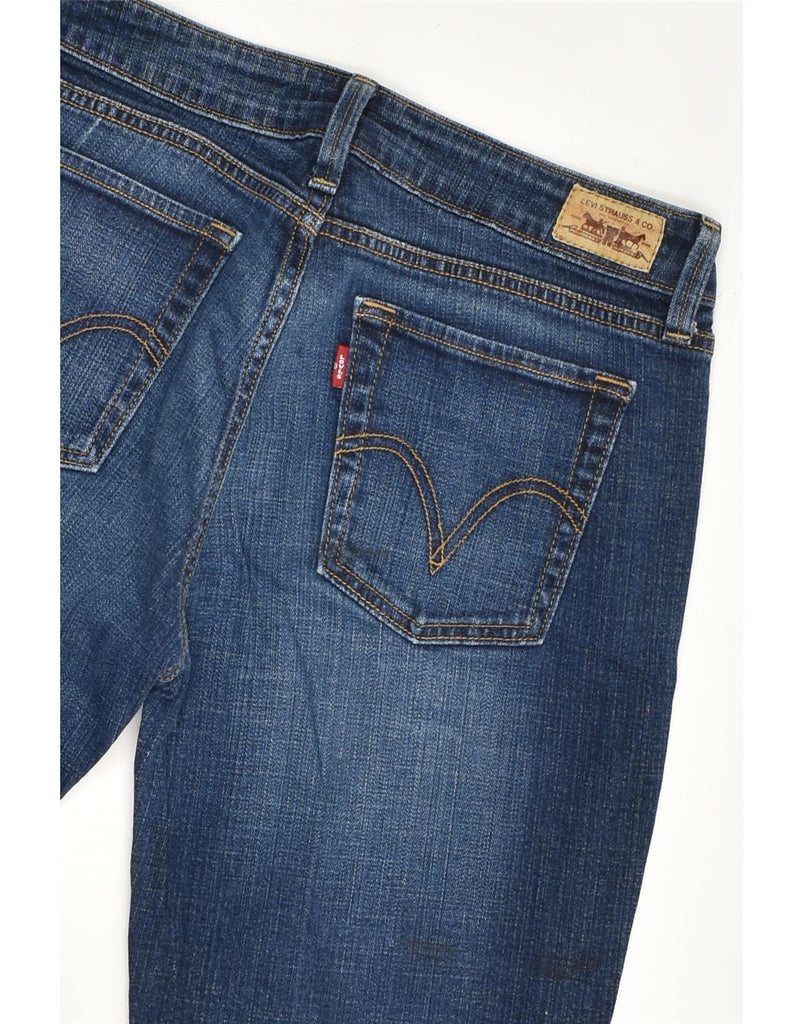 LEVI'S Womens 545 Bootcut Jeans US 8 Medium W28 L30 Blue Cotton | Vintage Levi's | Thrift | Second-Hand Levi's | Used Clothing | Messina Hembry 