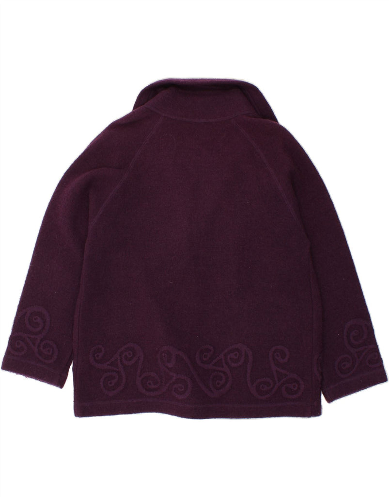 CARRAIG DONN Womens Oversized Open Cardigan Sweater UK 10 Small Purple Vintage Carraig Donn and Second-Hand Carraig Donn from Messina Hembry 