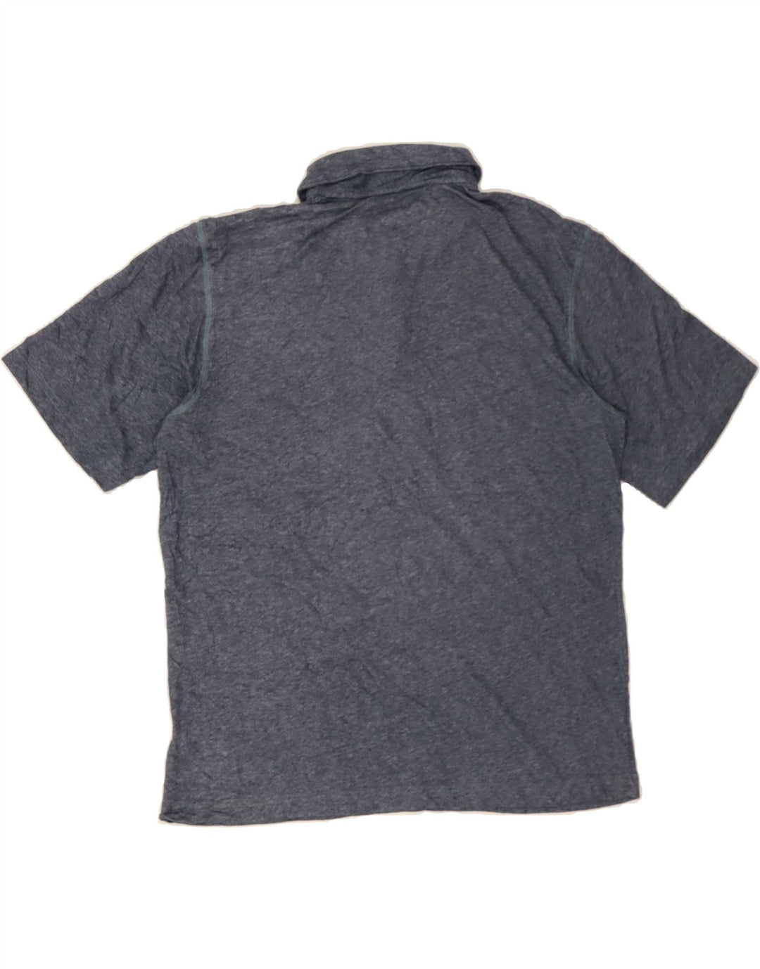 COLUMBIA Mens Omni-Wick Polo Shirt Medium Navy Blue Polyester Vintage Columbia and Second-Hand Columbia from Messina Hembry 