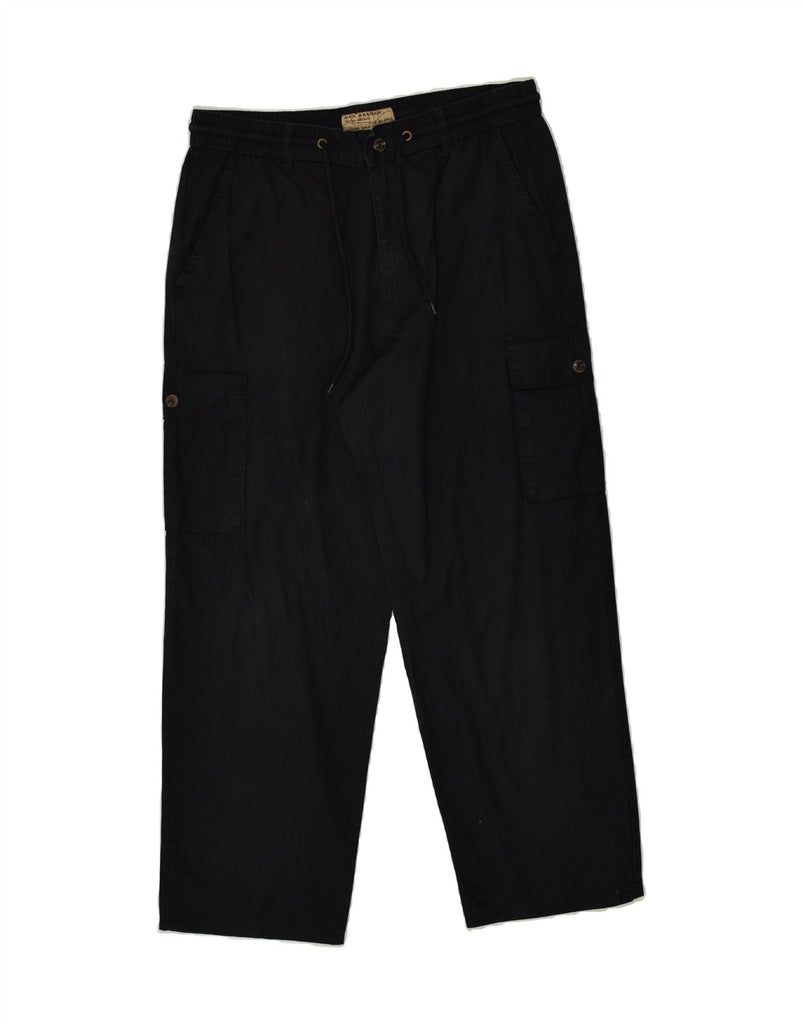 Mens Straight Cargo Trousers Large W34 L27 | Vintage Sea Barrier | Thrift | Second-Hand Sea Barrier | Used Clothing | Messina Hembry 