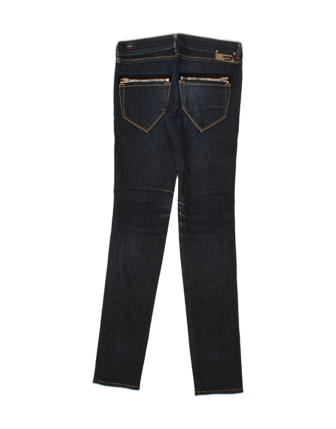 DIESEL Womens Clush Slim Jeans W26 L34  Navy Blue Cotton Vintage Diesel and Second-Hand Diesel from Messina Hembry 