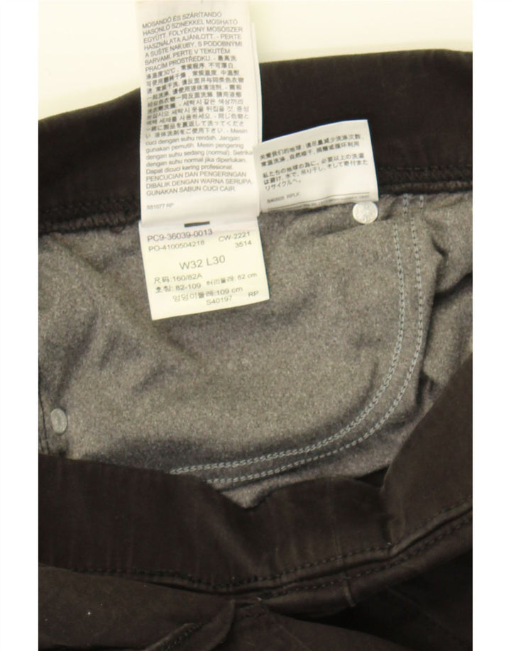 LEVI'S Womens Legging Casual Trousers W32 L30 Black Cotton Vintage Levi's and Second-Hand Levi's from Messina Hembry 