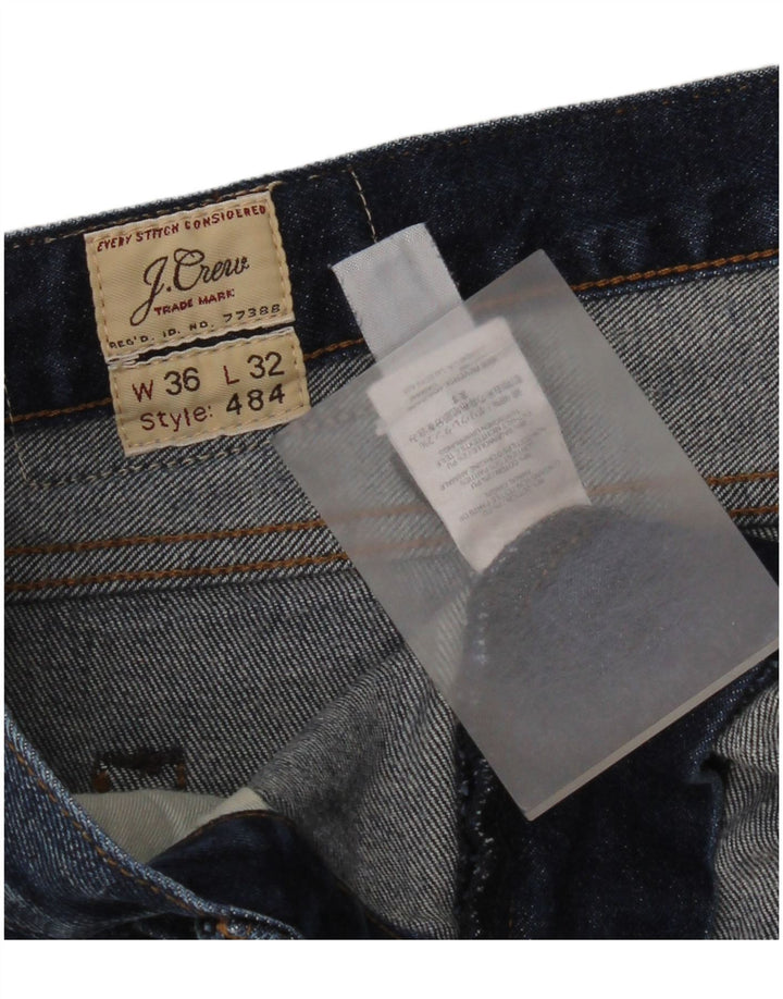 J. Crew Mens Slim Jeans W36 L32 Navy Blue Cotton