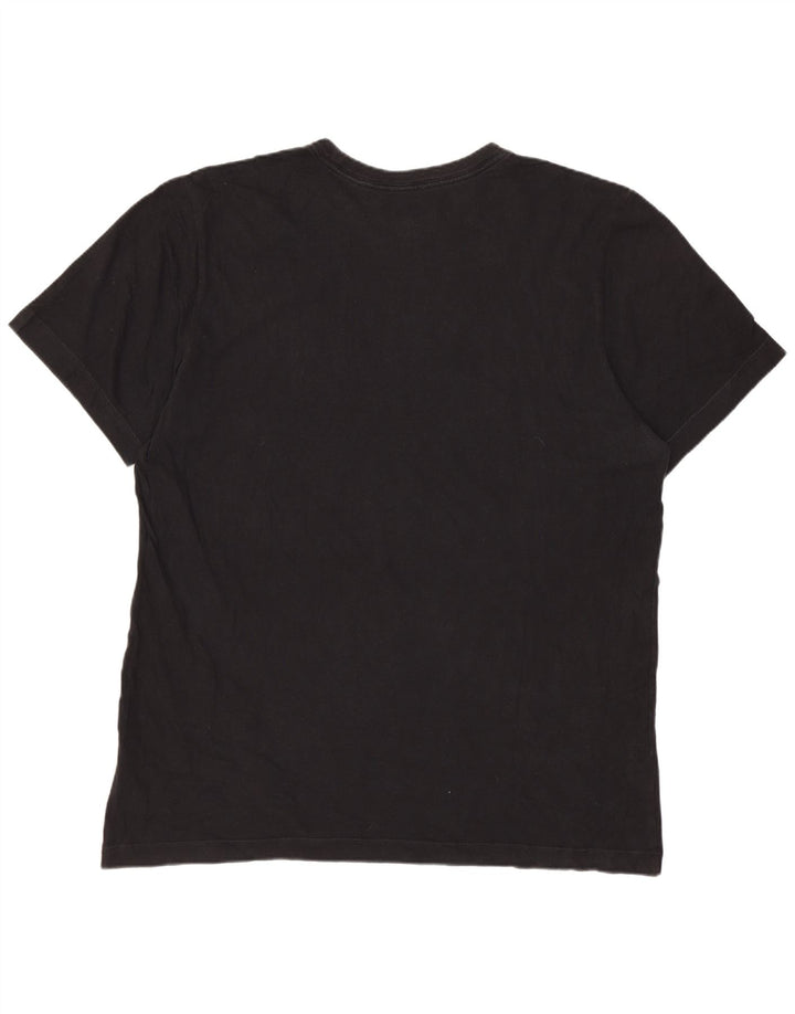 Nike Mens Air Graphic T-Shirt Top Large Black Cotton