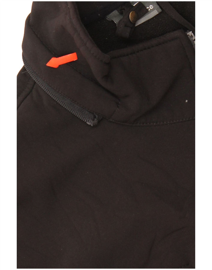 New Balance Mens Utility Jacket UK 38 Medium Black Polyester