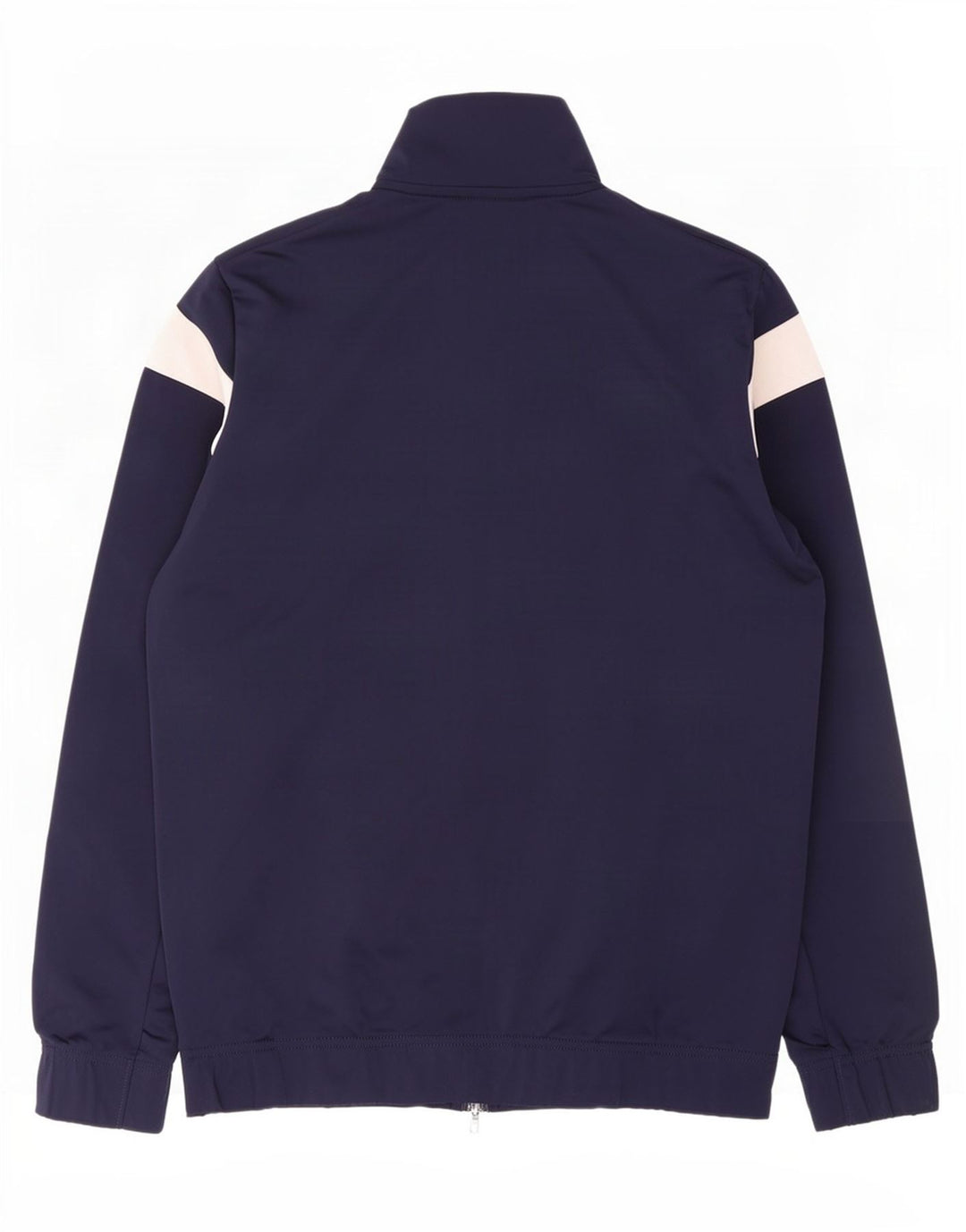 Puma Mens Tracksuit Top Jacket Medium Navy Blue Colourblock Polyester