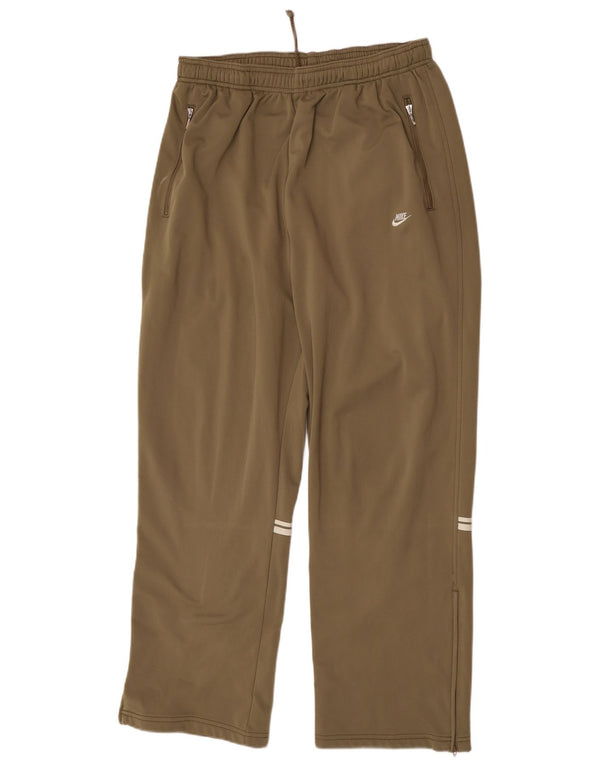 Nike Mens Tracksuit Trousers 2XL Khaki Polyester