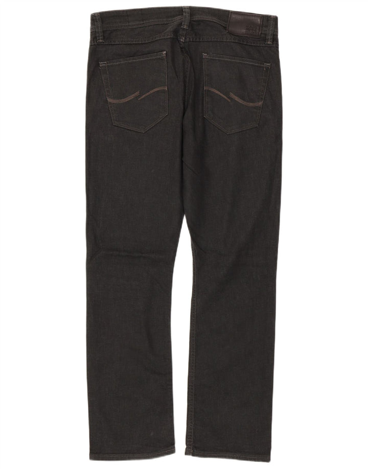 Jack & Jones Mens Straight Jeans W34 L31 Grey