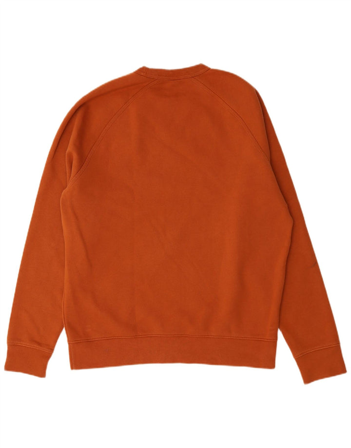 Kappa Mens Sweatshirt Jumper XL Orange Cotton