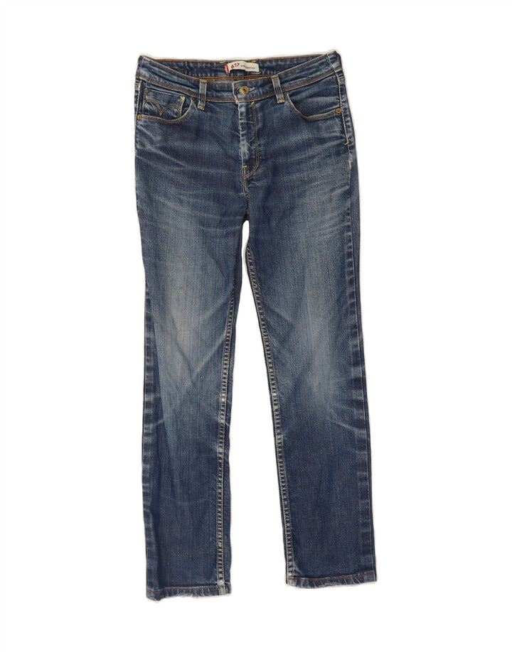 LEVI'S Mens 627 Straight Jeans W30 L27 Blue Cotton Vintage Levi's and Second-Hand Levi's from Messina Hembry 