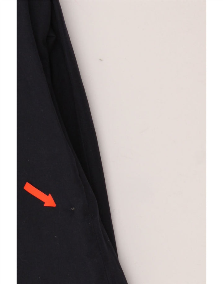 Dockers Womens Regular Fit Chino Trousers W36 L32 Navy Blue Cotton