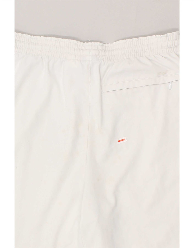 NIKE Mens Fit Dry Sport Shorts Medium White Polyester Vintage Nike and Second-Hand Nike from Messina Hembry 