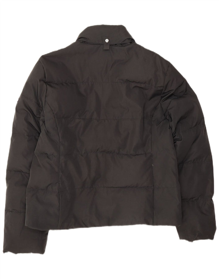 Champion Womens Hooded Padded Jacket UK 16 Large Black