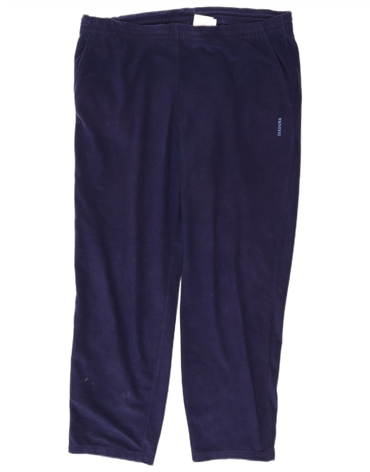 Diadora Mens Tracksuit Trousers 2XL Navy Blue Polyester