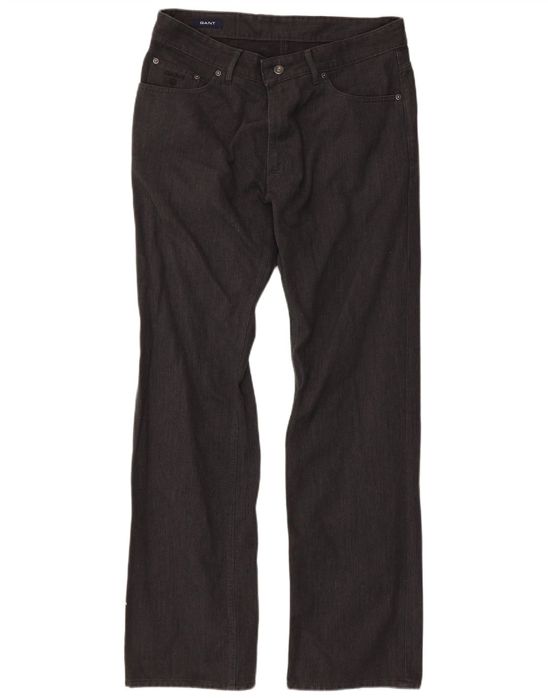 Gap Womens Jason Regular Fit Straight Jeans W34 L32 Grey Cotton