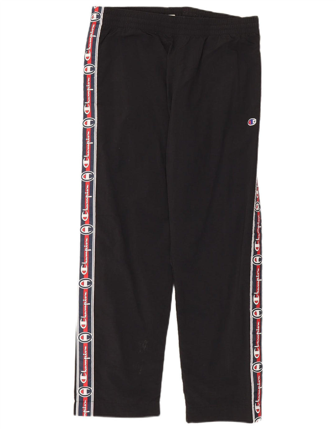 Champion Mens Rochester Graphic Tracksuit Trousers Medium  Black Polyamide