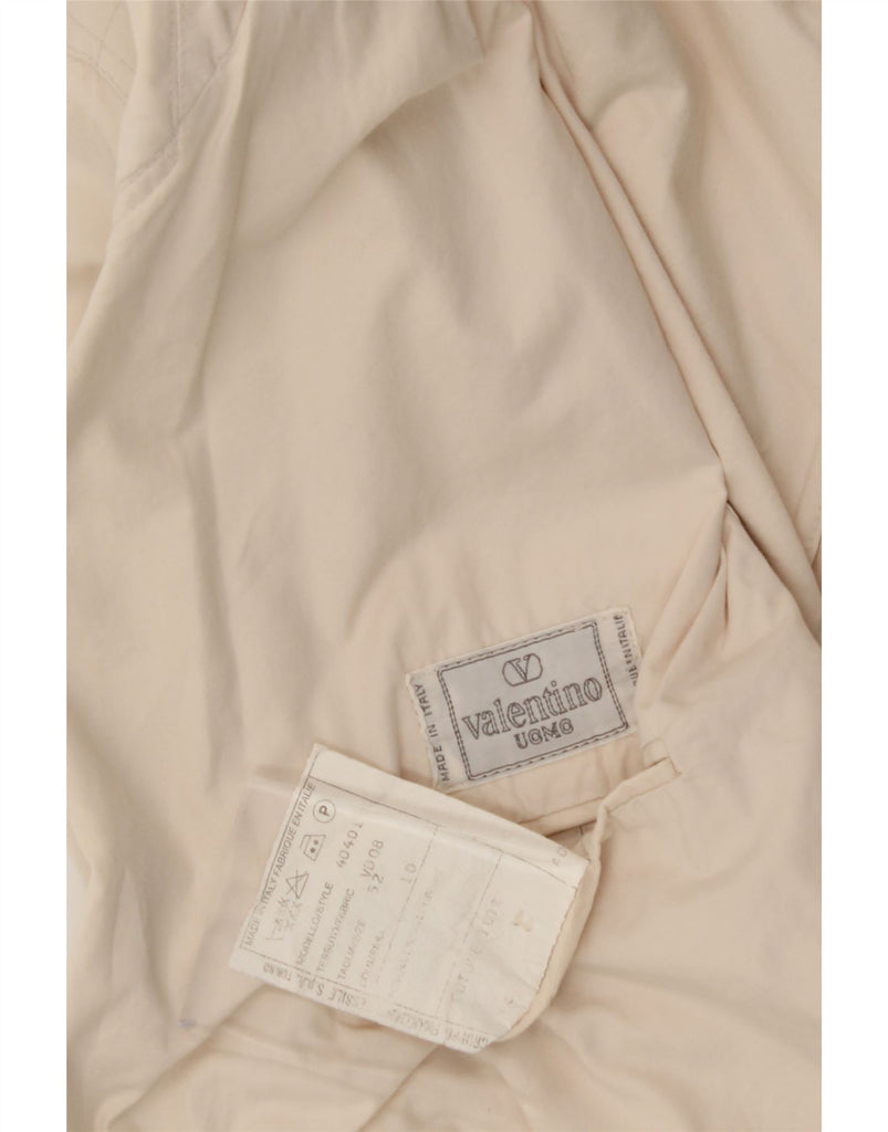 VALENTINO Mens 2 Button Blazer Jacket IT 52 XL Beige Cotton Vintage Valentino and Second-Hand Valentino from Messina Hembry 