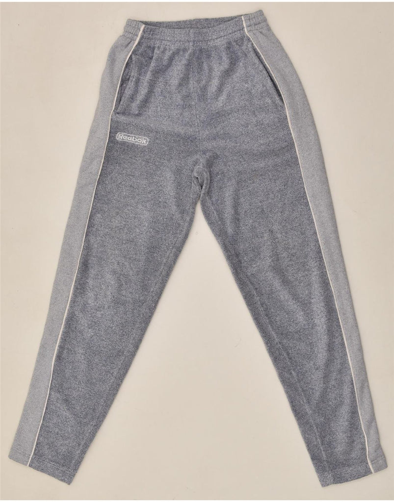 REEBOK Womens Tracksuit Trousers UK 8 Small Grey Cotton | Vintage Reebok | Thrift | Second-Hand Reebok | Used Clothing | Messina Hembry 