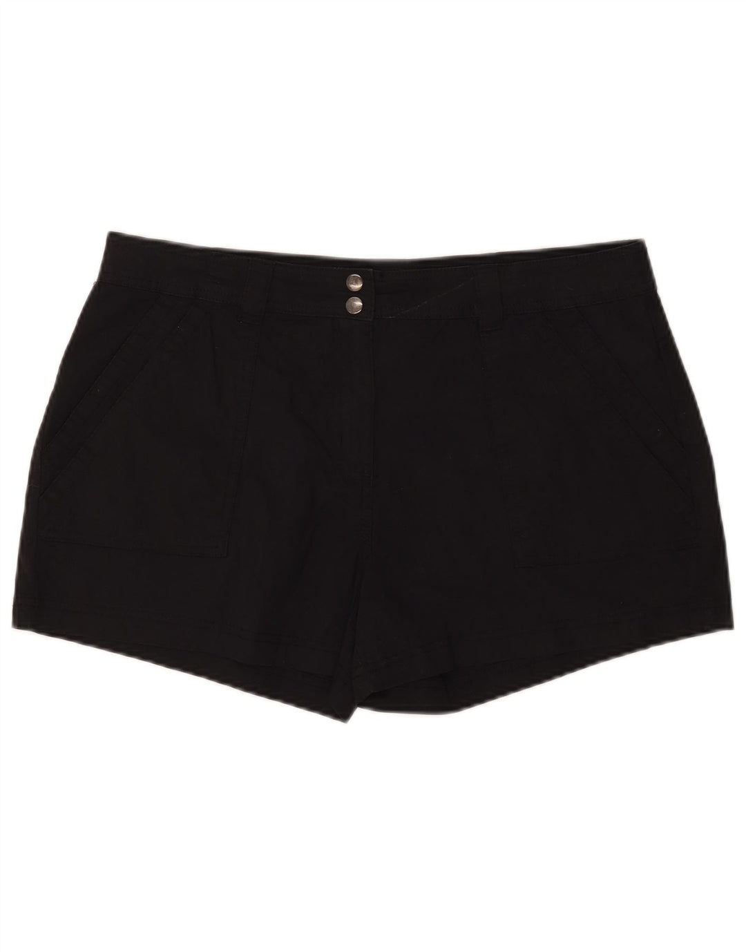 Mountain Warehouse Womens Chino Shorts XL W36  Black Cotton