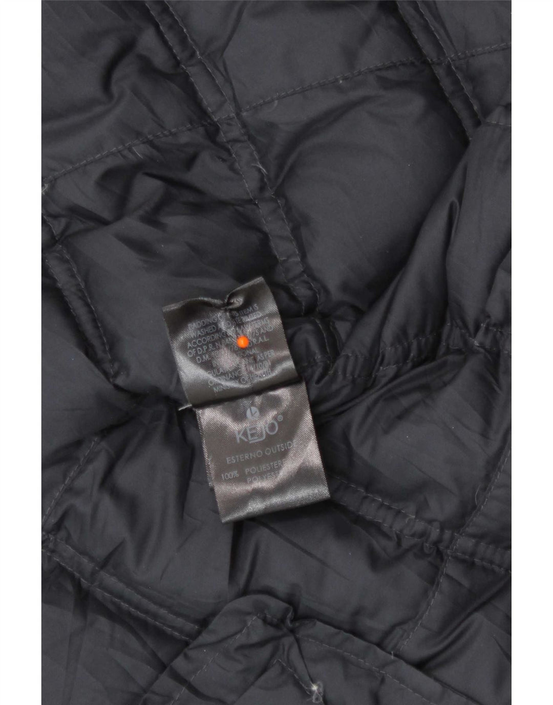 Kejo Womens Padded Jacket IT 42 Medium Navy Blue Polyester