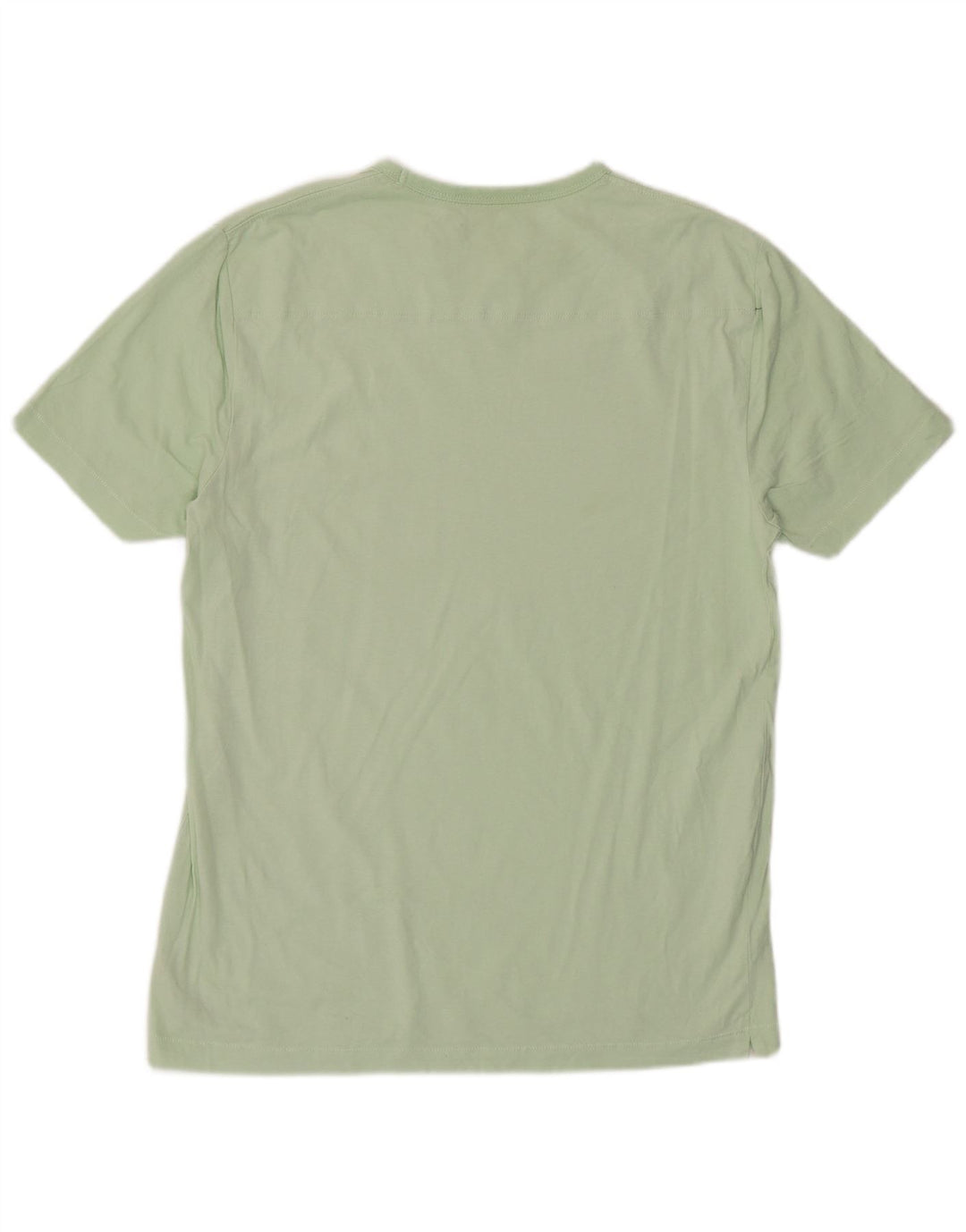 French Connection Mens T-Shirt Top Medium Green Cotton