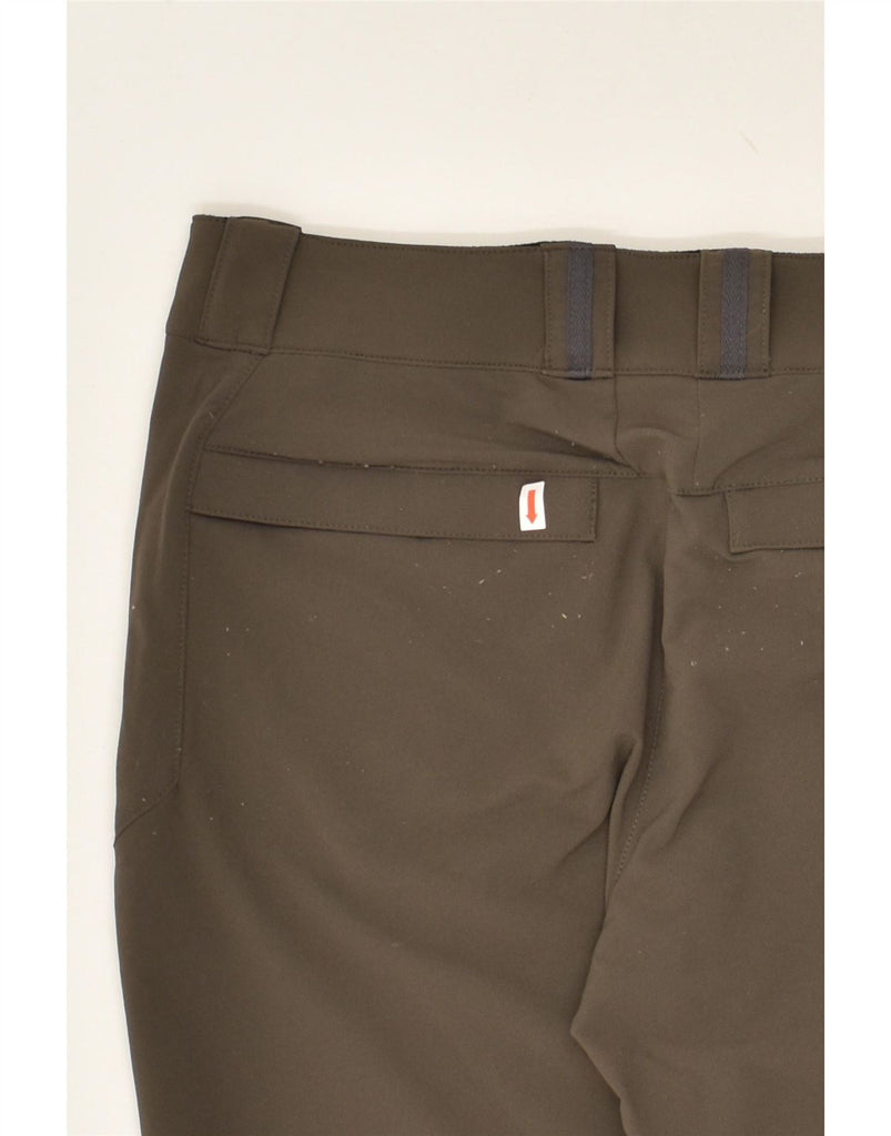 JACK WOLFSKIN Womens Straight Chino Trousers W29 L32 Brown Polyamide Vintage Jack Wolfskin and Second-Hand Jack Wolfskin from Messina Hembry 