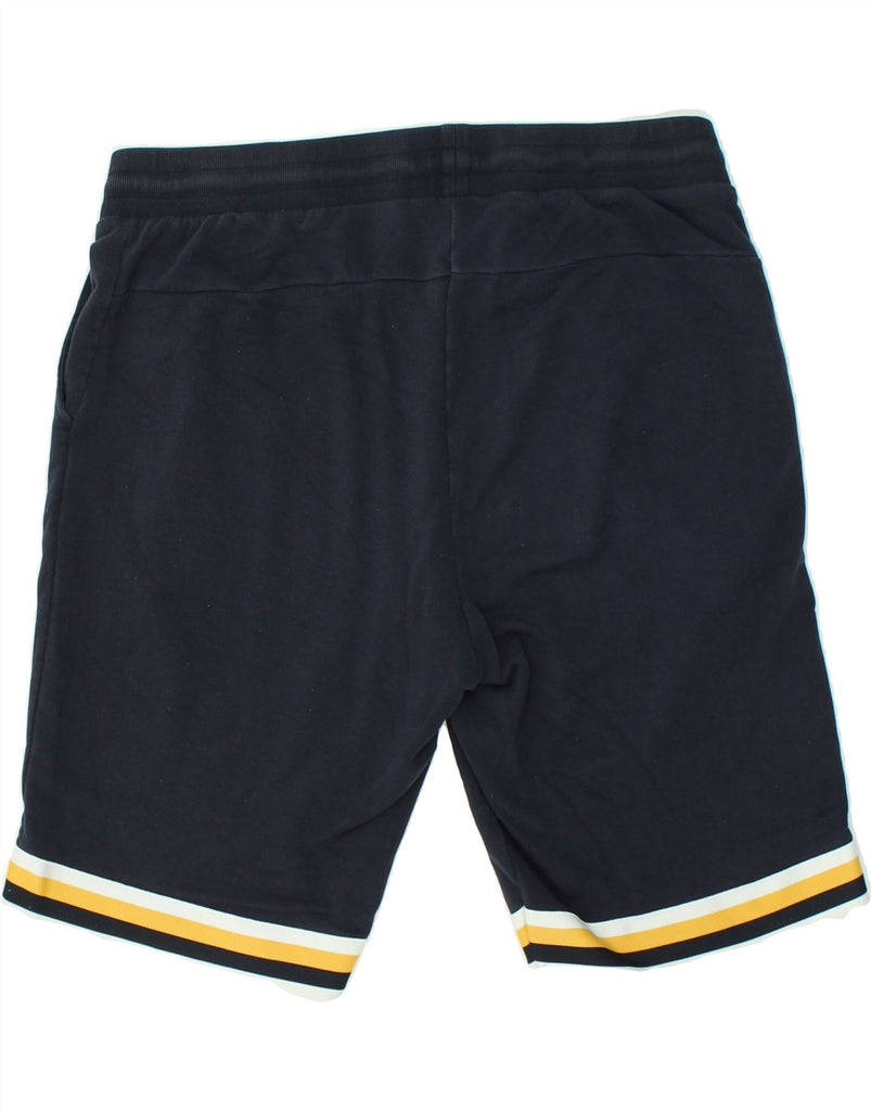 JACK & JONES Mens Sport Shorts W36 Large Navy Blue Cotton | Vintage Jack & Jones | Thrift | Second-Hand Jack & Jones | Used Clothing | Messina Hembry 