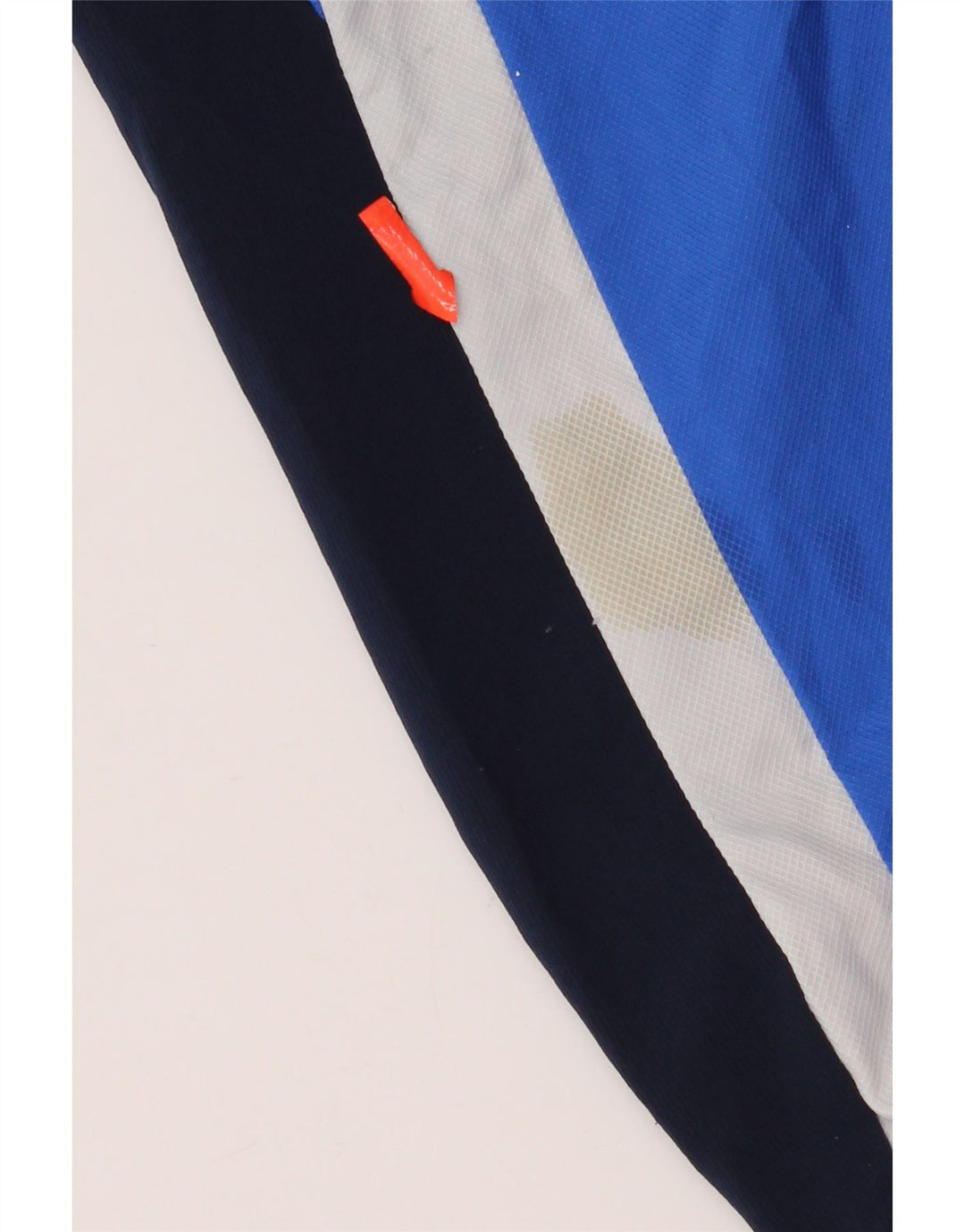 NIKE Mens Dri Fit Pullover Tracksuit Top Medium Blue Colourblock