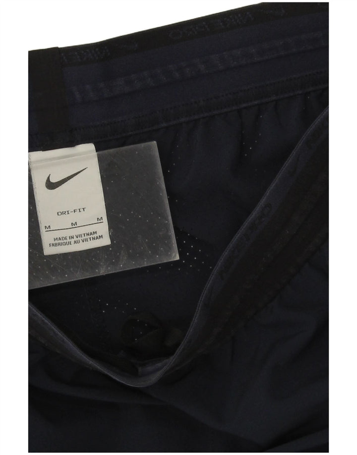 Nike Mens Dri Fit Sport Shorts Medium  Navy Blue Colourblock Polyester