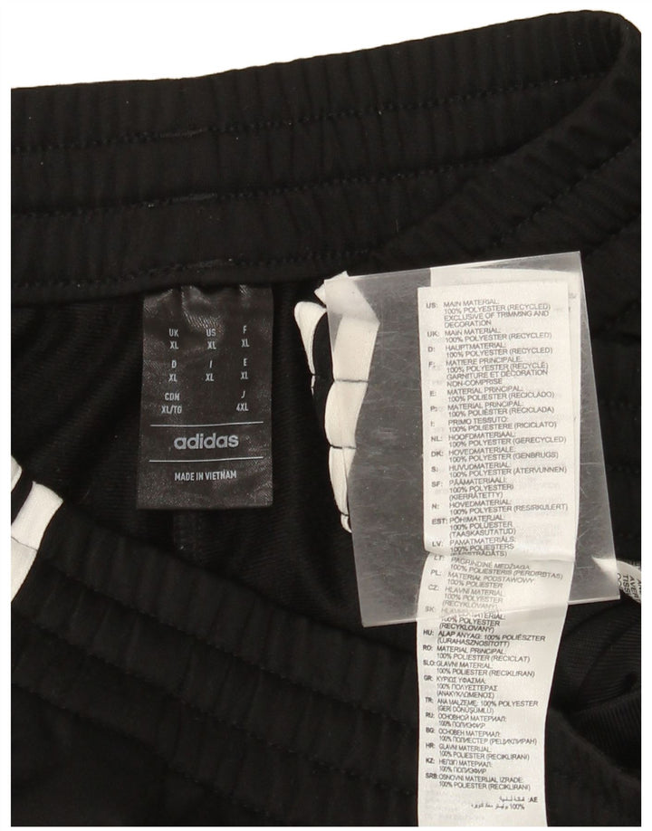 Adidas Mens Tracksuit Trousers Joggers XL  Black Polyester