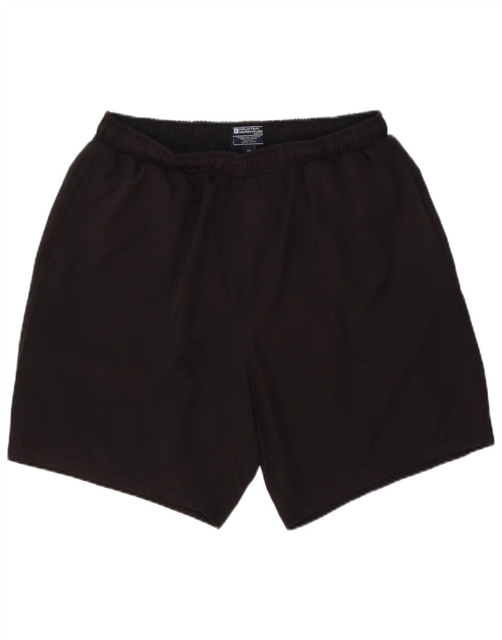 Mountain Warehouse Mens Sport Shorts Large Black Polyester