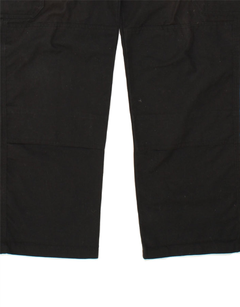 DICKIES Mens Straight Cargo Trousers W38 L31 Black Cotton Vintage Dickies and Second-Hand Dickies from Messina Hembry 