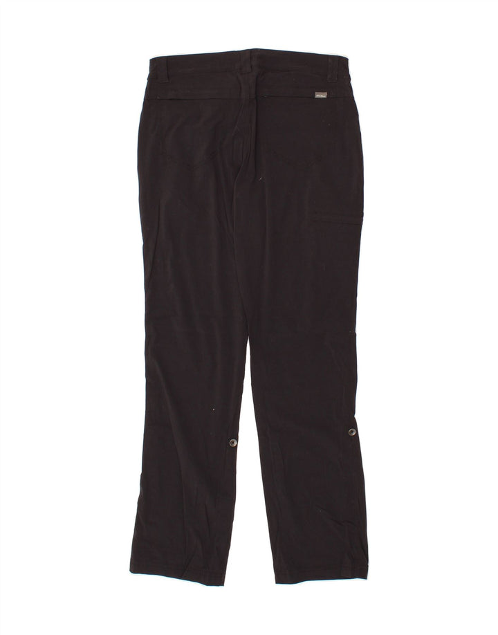 EDDIE BAUER Womens Straight Cargo Trousers US 4 Small W30 L31 Navy Blue Vintage Eddie Bauer and Second-Hand Eddie Bauer from Messina Hembry 