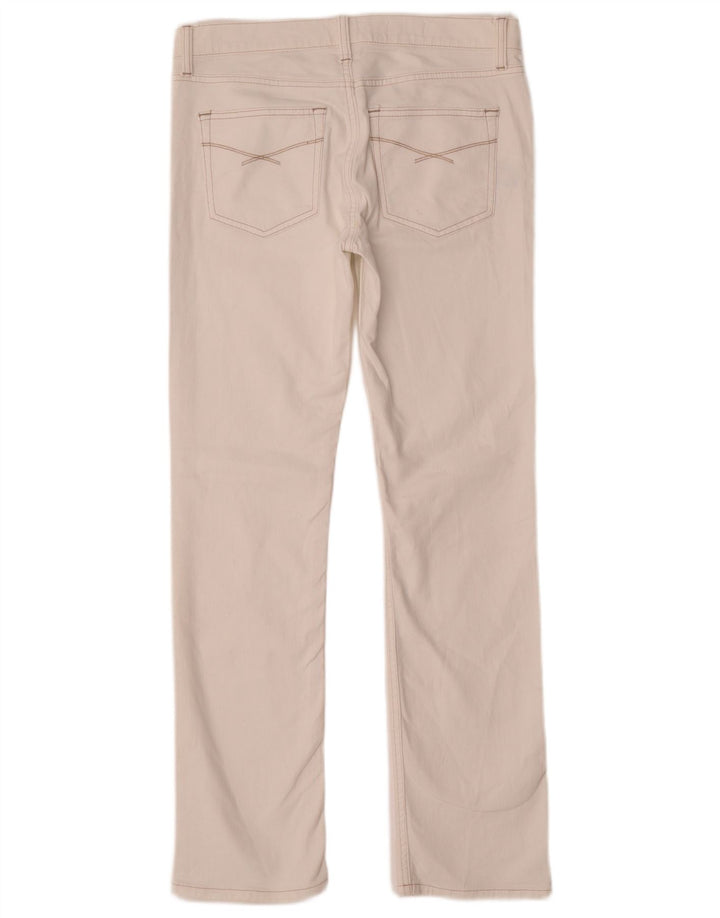 Gap Womens Straight Jeans W28 L32 White Cotton