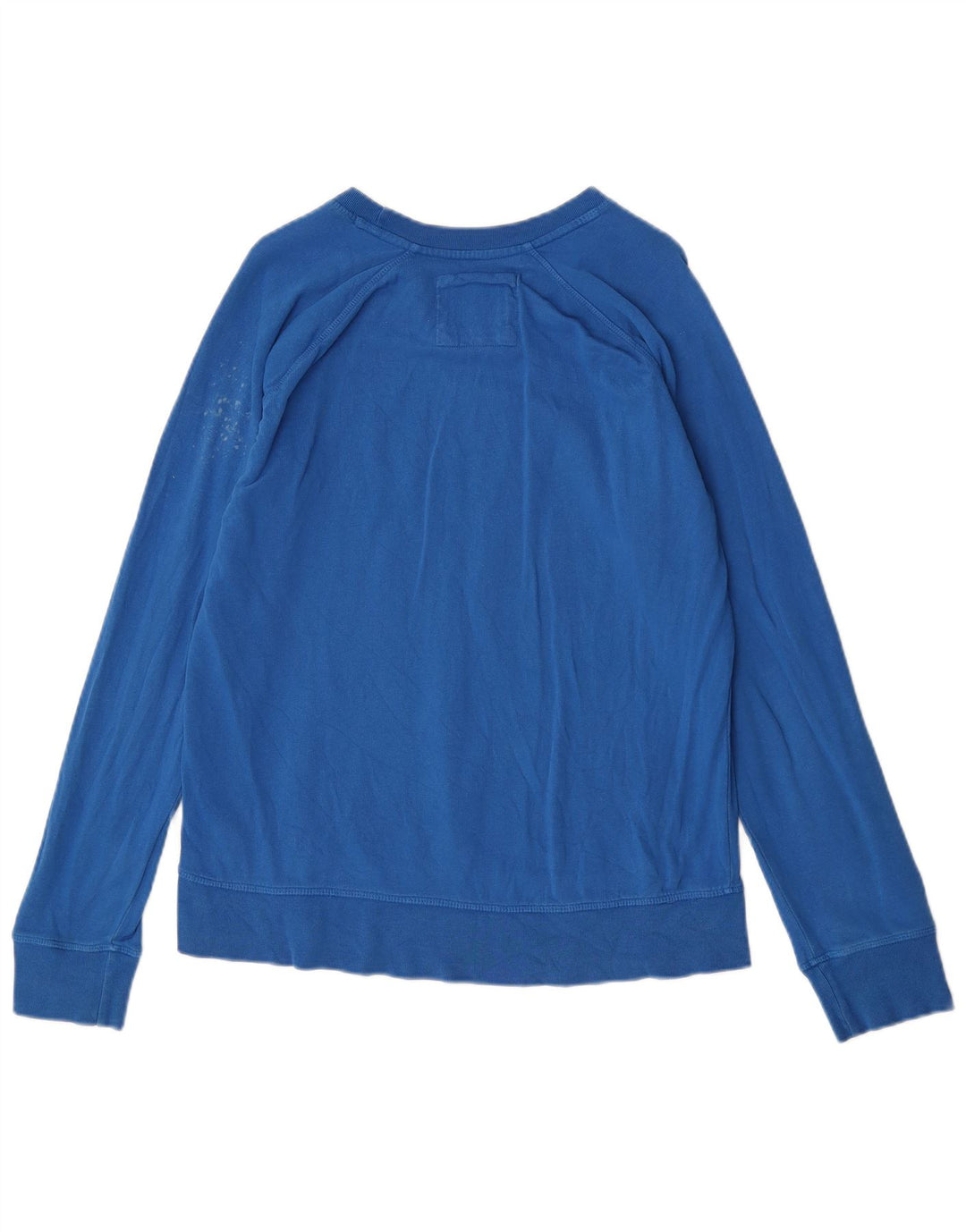 Crew Clothing Womens Sweatshirt Jumper UK 12 Medium Blue Cotton