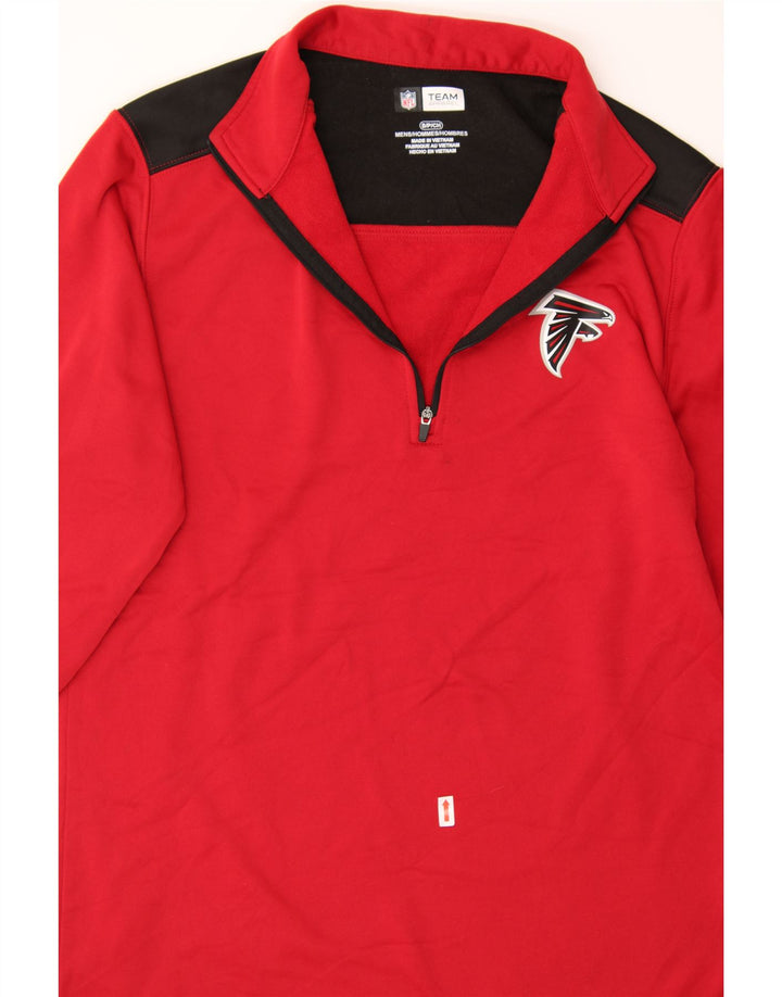 NFL Mens Philadelphia Eagles Graphic Pullover Tracksuit Top Small Red Vintage NFL and Second-Hand NFL from Messina Hembry 