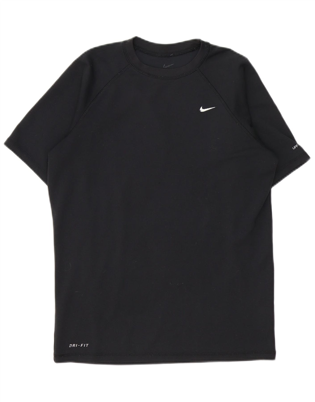 Nike Mens Dri Fit T-Shirt Top Small Black Polyester