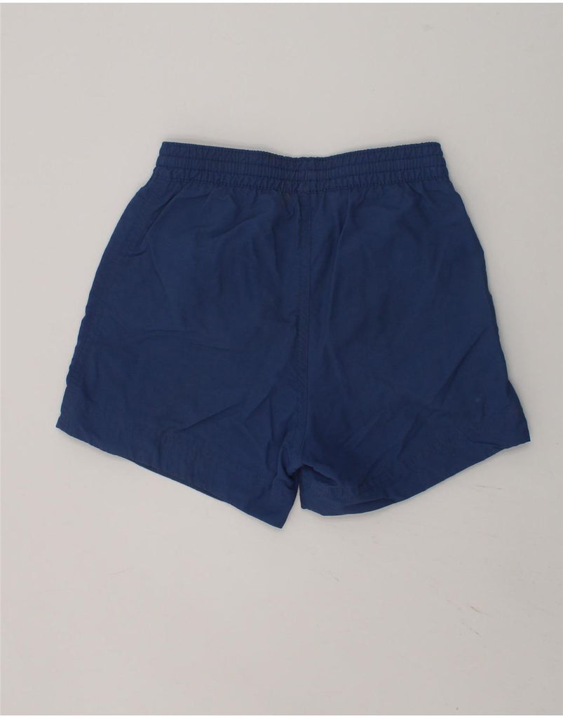 CHAMPION Boys Graphic Sport Shorts 3-4 Years 2XS Navy Blue Nylon | Vintage Champion | Thrift | Second-Hand Champion | Used Clothing | Messina Hembry 