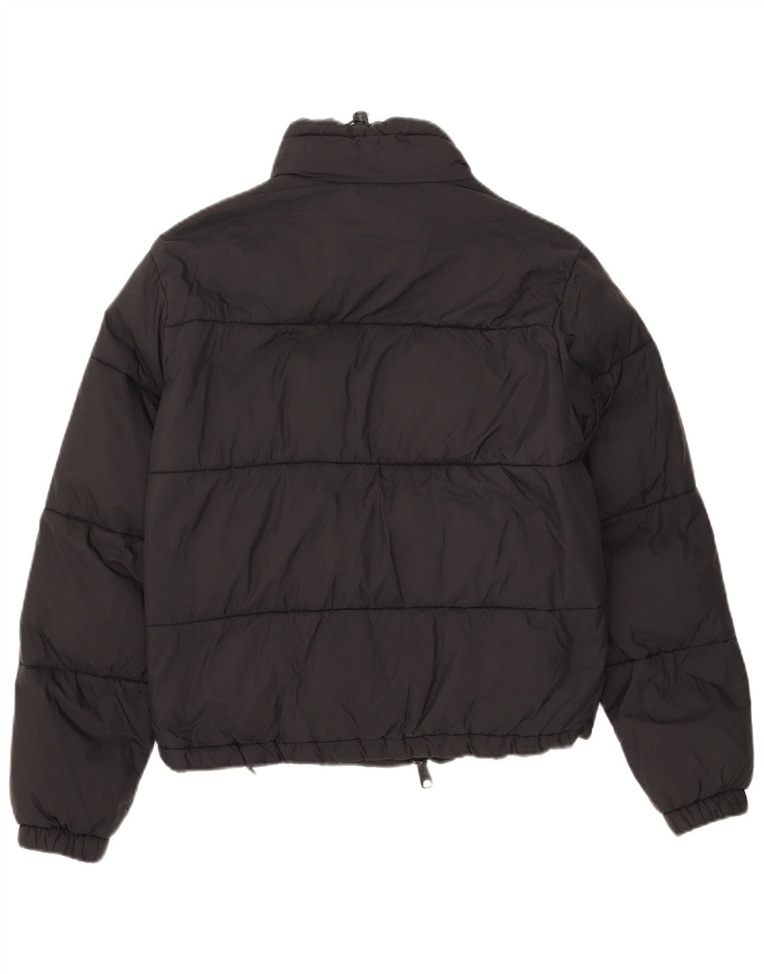 Dickies Womens Padded Jacket UK 14 Medium Black Polyamide