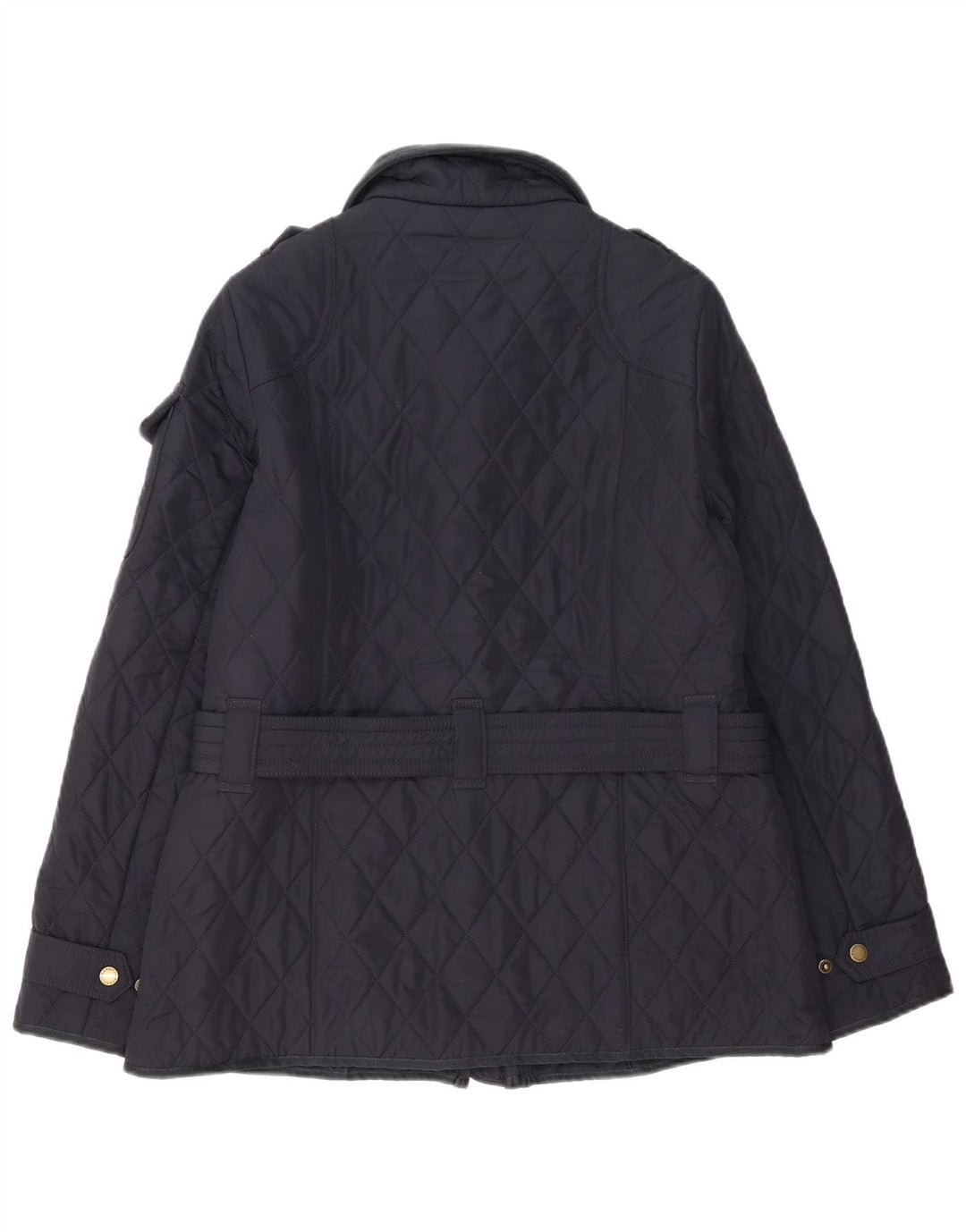 Barbour Womens Quilted Jacket UK 14 Large Navy Blue