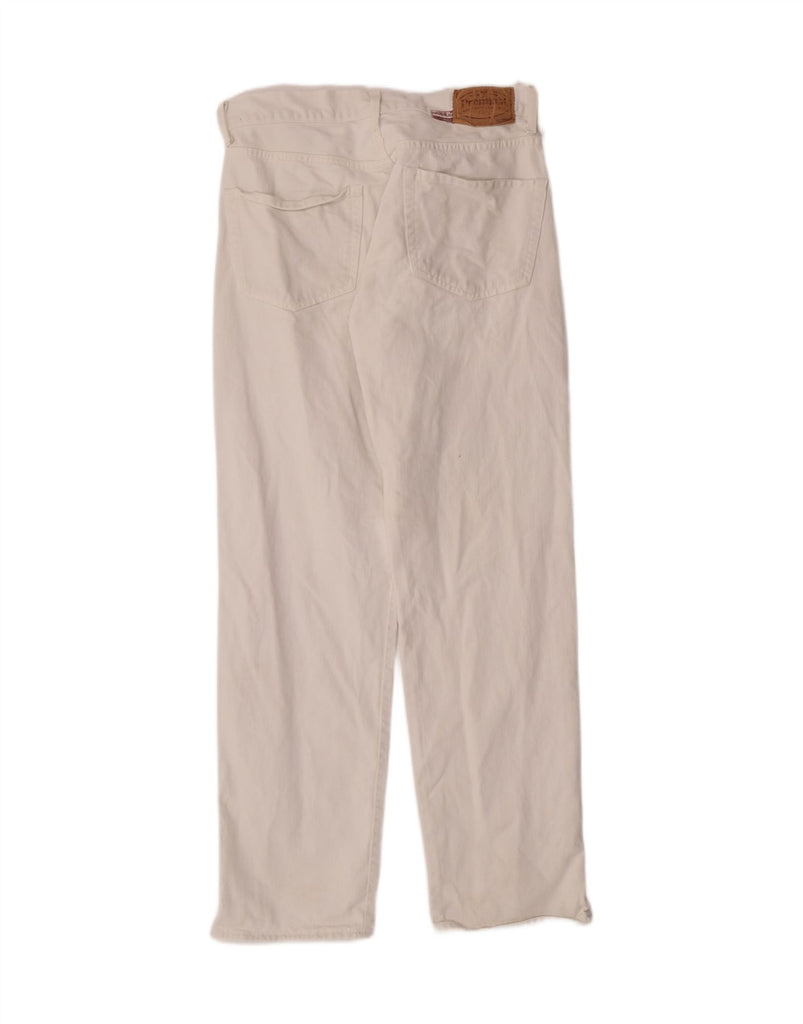 VINTAGE Mens Straight Jeans W36 L30 Off White Vintage Vintage and Second-Hand Vintage from Messina Hembry 