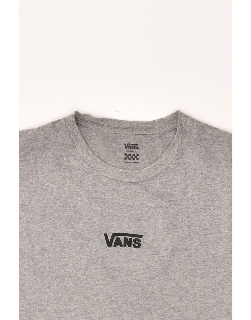 VANS Mens T-Shirt Top Small Grey Cotton | Vintage Vans | Thrift | Second-Hand Vans | Used Clothing | Messina Hembry 