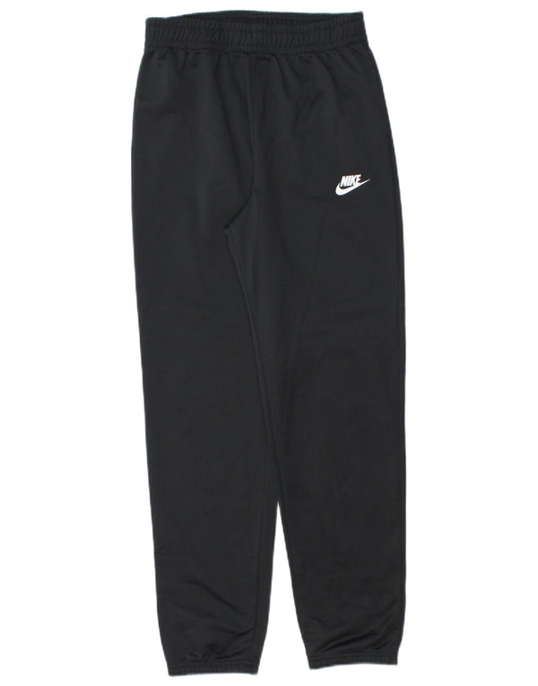 Nike Boys Tracksuit Trousers Joggers 12-13 Years Large  Black Polyester