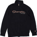 CHAMPION Boys Graphic Tracksuit Top Jacket 11-12 Years Large Navy Blue Vintage Champion and Second-Hand Champion from Messina Hembry 