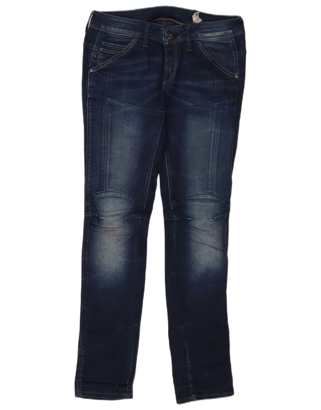 G-Star Womens Slim Jeans W27 L32 Navy Blue Cotton