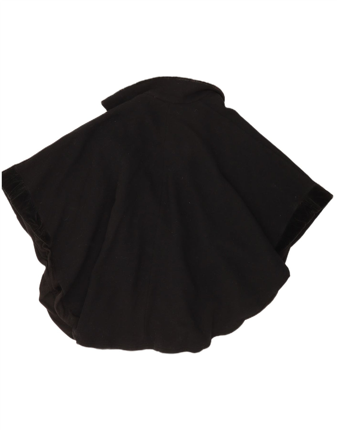 Vintage Womens Oversized Cape Coat One Size Black