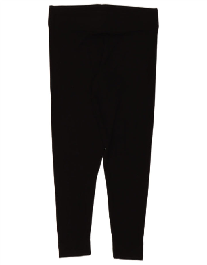 Marks & Spencer Womens Leggings UK 14 Large  Black Viscose